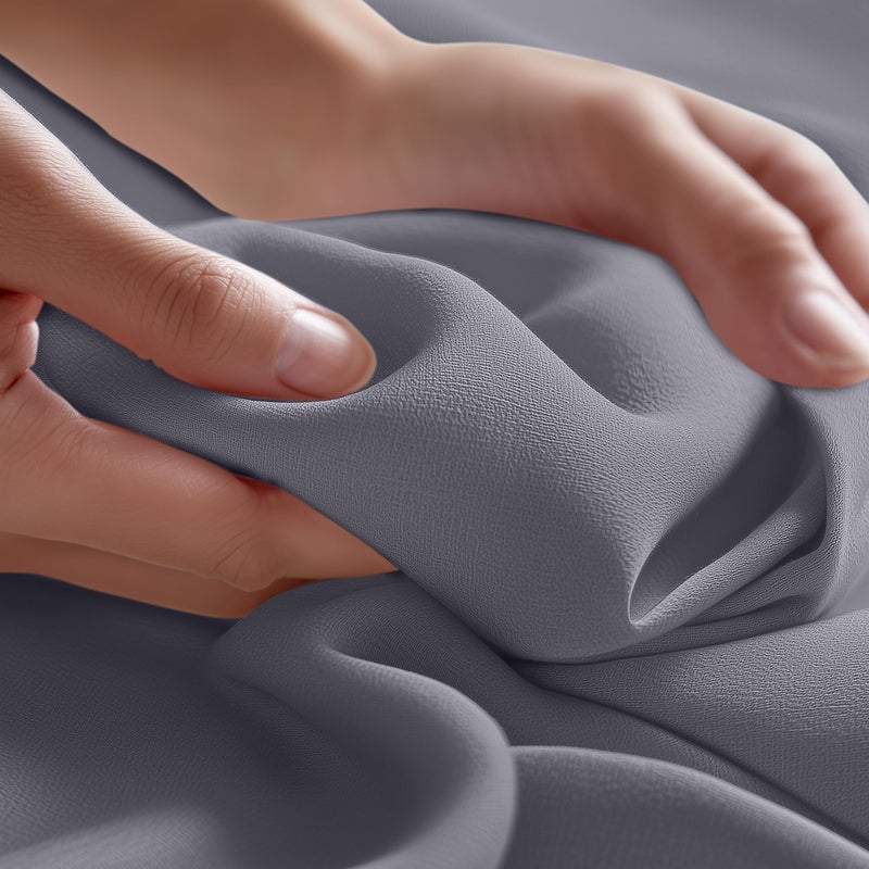 Utopia Bedding Flat Sheets - Pack of 6 - Soft Brushed Microfiber Fabric - Shrinkage & Fade Resistant Top Sheet - Easy Care (King, Grey) - Image 4